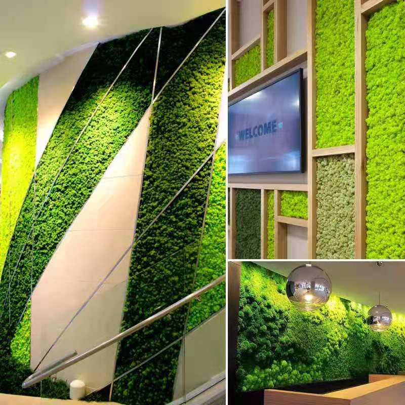 360廣場仿真植物墻及仿真花藝